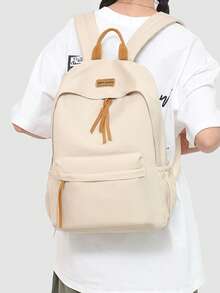 Mochila estilo coreano para niñas escolares, estudiantes de secundaria, estudiantes de primaria de 3.° a 6.° grado, estudiantes universitarias lindas, bolso de hombro - Multicolor - Ver 7