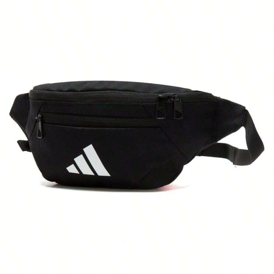 Adidas Unisex Diagonal Shoulder Bag, ESS WAIST BAG, Sports Bag, Compact & Lightweight Outdoor Travel Pouch (L36 X W8.5 X H15 Cm), JM7155 - Black - View 1