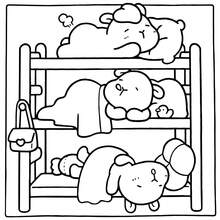 1pc CAPY CAPY | Puzzle & Stress Relief | Adult Coloring Book | Includes Various Relaxing Scenes, Such As Small Animals Sleeping In Different Places | Simple Patterns, Clear Lines, Suitable For Stationery, School Supplies, Perfect Gift For Girls, Wedding Season, Mother's Day - CAPY CAPY - View 8