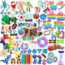10/20/50 件/套随机款式青少年减压玩具套装惊喜盒，适合儿童减压玩具-（款式和颜色随机）
