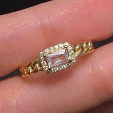 1 pieza Anillo de plata de ley S925 de diseño de lujo con circonia brillante incrustada, anillo elegante de mujer para uso diario, regalo de joyería de calidad para seres queridos