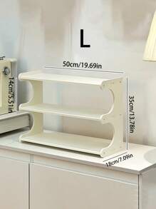 1 Stück Aufbewahrungsständer für den Schreibtisch, Mehretagenregal, Halter für Tassen für Küche/Büro/Zuhause, Zubehör für Kaffeebar, Schreibtischorganizer für Schreibwaren, Kosmetik, verschiedene Dinge