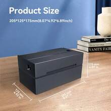 USB Shipping Label Printer - Y813 4x6 Thermal Label Printer For Small Business, High Speed Label Printers For Shipping Package, Used For Eb Ay, Ama Zon, Shop Ify, Etsy, US PS, FedEx - 黑色 - 查看 5