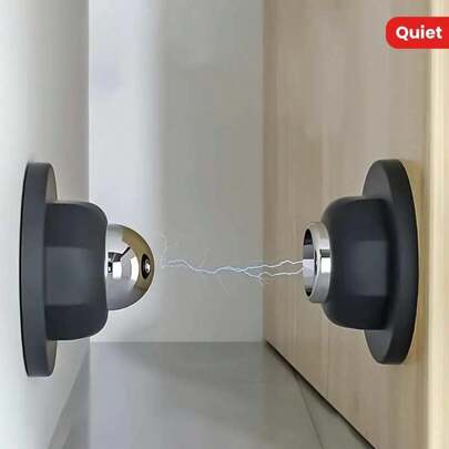 1pc Magnetic Silicone Door Stopper - No Drilling Required, Soundless Anti-Collision, Suitable For Home And Office Use School Supplies,Back To School