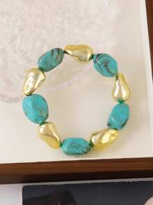 Betykuku 6 pièces Bracelets bohèmes colorés et perlés, accessoires de bijouterie décontractés, cadeau pour les femmes et les filles
