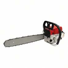 TFCFL 20 Inch 2-Stoke Chain Saw Gasoline Chainsaw 2-Stoke 52cc Gas-Powered Chainsaw Single Cylinder Chain Saw W/ Tool Bag 2000w,Garden Tools - Đỏ + Trắng - Xem 6