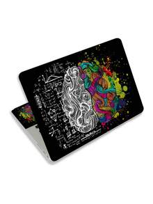 Laptop Skin Sticker Decal 15.4 Inch 15.6 Inch Laptop Vinyl Skin Sticker Cover Art Protection Laptop (Including 2 Wrist Pads Skin)