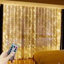 LED Fairy String Lights With 8 Flashing Modes, USB Powered Remote Control, Suitable For Christmas, Halloween, Valentine's Day, Easter, Home Bedroom Ambiance, Wedding, Party, Birthday Decoration
