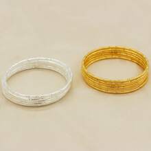 6 Stücke/Set Premium elegantes Muster mehrschichtiges Armband Set