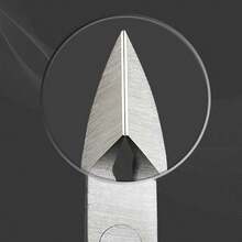 Stainless Steel Cuticle Nipper Cutters, Sharp Cuticle Pusher Recommended By Manicurists,Nail Supplies,Nail Tools,Nail Art Tools,Back To School,Nails,Nail Tools For Press On Nails - Silver - View 4