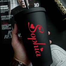 Nhãn dán tên tùy chỉnh, thích hợp cho cốc thủy tinh, hộp quà hoặc sử dụng khác | Nhãn vinyl cá nhân hóa, thích hợp cho thiệp mời phù dâu, quà tặng văn phòng và Ngày Valentine, quà tặng Ngày của Cha, nhãn dán tường. - Nhiều màu - Xem 4