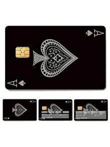 1/2/3/4pcs Artistic Decorative Card Stickers, Creative Anti-Scratch Protective Stickers For Bank Cards And Credit Cards, Ultra-Thin Card Stickers - Vintage Tape Design, Waterproof And Anti-Scratch Decorative Stickers, Suitable For Credit Cards And Key Cards, Debit Card/Credit Card Film - Multicolor - View 4