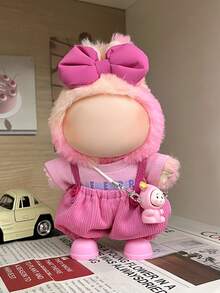 5 件/套 Labbu Boo 服装套装，包括：蝴蝶结 + 衬衫 + 背带裤 + 鞋子（仅限衣服） - 彩色 - 查看 6