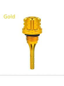 1pc Motorcycle Modification Aluminum Alloy CNC Hexagonal Oil Dipstick, Multiple Color Options - one-size - View 9