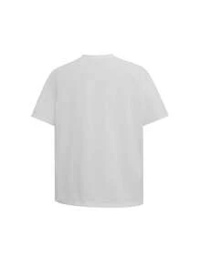 Women's Solid Color Short Sleeves, 220g Weight, 100% Cotton, Comfortable To Wear, Very Suitable For Running, Leisure Or Outdoor Entertainment, Fitness,Comfort Fit Short Sleeve Classic Cotton T-Shirt Women's Casual Short Sleeve Top - trắng - Xem 3