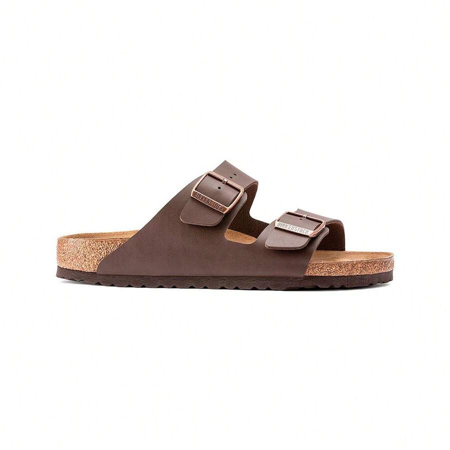 Birkenstock Arizona Birko-Flor - DarkBrown - 查看 1