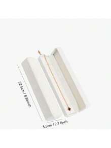 1 قطعة صندوق عقد من المخمل ، صندوق قلادة ، صندوق خاتم وأقراط من المخمل ، صندوق سوار ، مناسبة لتغليف المجوهرات