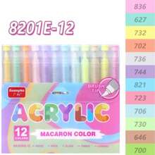 Guangna New Skin Tone 6sets Of 72colors For Comic Drawing Cartoon Painting Vivid Color Special Skin Showing System