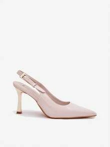 Women's Fashion Versatile Commuting Elegant High Heels - Beige - View 7