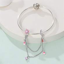 1Count DIY 手链独特而浪漫，太阳和月亮、灯泡、雏菊元素 DIY 手链受到独特守护，制作精致独特的珠宝、生日礼物、毕业礼物等