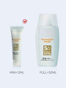 ISDIN 怡思丁 融合水润透明防晒液SPF50 敏感肌适用 超高防晒值 第三代 蓝瓶 - 藍色經典款-12ml - 查看 3