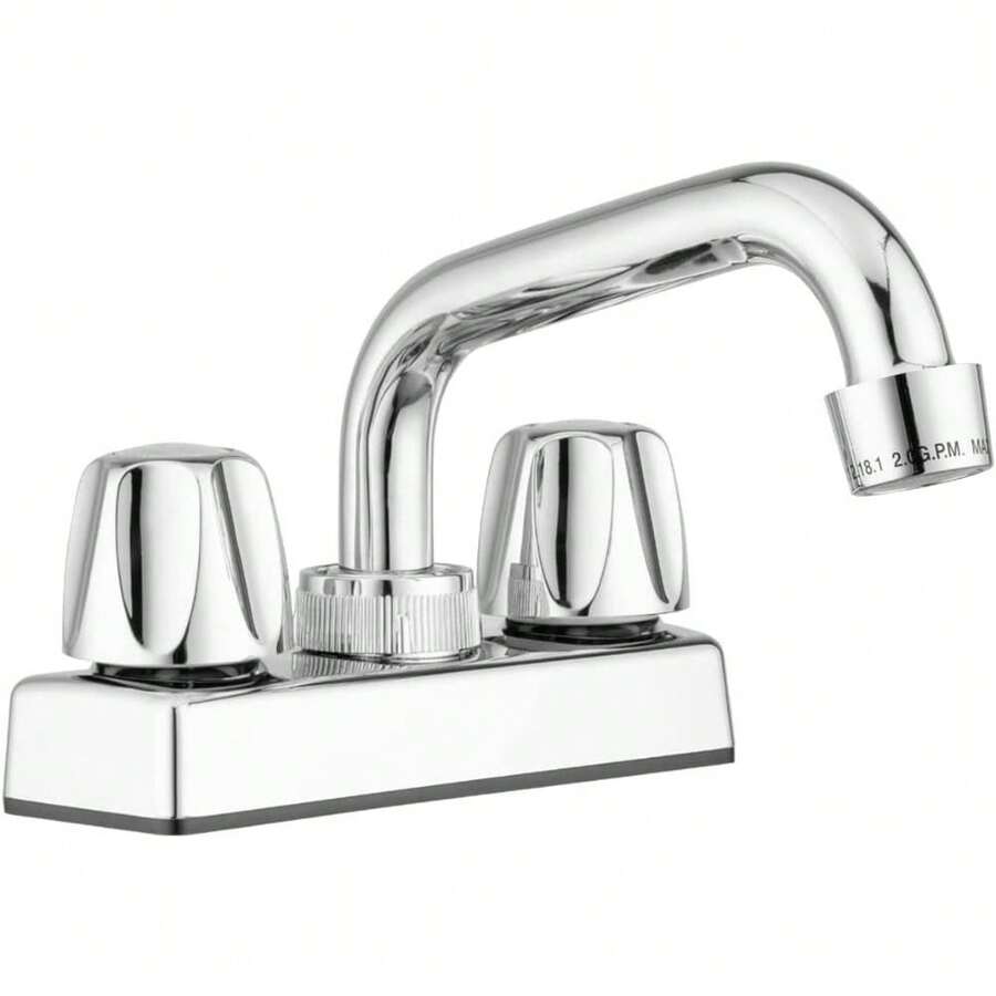 Utility Laundry Sink Faucet With Swivel Stainless Steel Spout - Optional - 1 - View 1