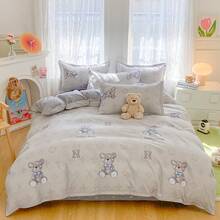 Fabric Decorating Kits - The Gentle Language Of Flowers - Blue [suitable for Sleeping Naked] - View 5