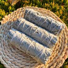 1/3pcs Natural White Sage Smudge Sticks - Home Yoga, Dragon Grass & Cedar Blend For Home Decor, Yoga Accessories | Decorative Home Accents | Sage Smudge Stick White Sage Stick Applicator - Sage Bundle - Holiday Gift, Home Decoration, Perfect Sage Stick Applicator Set Supplement - Multicolor - View 5