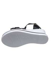 Sandali con zeppa e platform da donna, nuovi alla moda per l influencer, con cinturini incrociati in metallo, open-toe, infilabili, casual, da esterno, da festa, comodi, leggeri, con tacco alto, in colore bianco, con laccetti, per spiaggia