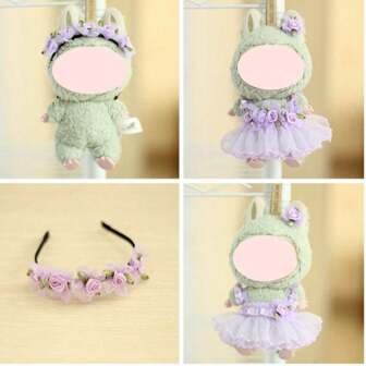 1pc Dress Only (No Doll), Suitable For 17cm 1st/2nd/3rd Generation Dolls, Dress, Clothing & Accessories For Party Costume