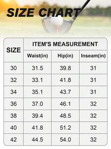 2 Piece Set Men's Golf Dress Pants 31" Lightweight Straight Fit Stretch Casual Work Pants Quick Dry Breathable Waterproof With 5 Pockets - 黑色-深灰色 - 查看 7
