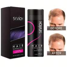 sevich Thick Fiber Hair Thickening Powder For Thinning Hair – Instant Coverage For Bald Spots & Receding Hairlines – Natural-Looking Fibers For Men & Women – 25g Bottle (Light Brown) - 淺棕色 - 查看 7