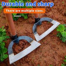 New Heavy-Duty Steel Garden , Thickened Weeding Tool, Durable Lawn Mower, Handheld Garden Rake, Soil Loosening Work Tool ,Garden Weedszappa (Excluding Handle), Suitable For Gardening Supplies, Courtyards, Gardens, Vegetable Plots, Lawns, Cultivator Gardening Tools, Festival Gifts, Mother's Day Gifts, Labor Day Gifts