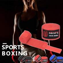 3 m Sangle de boxe Muay Thai Sangle de combat pour adultes hommes et femmes Sanda Sangle de maintien de la main Bandage de main Sangle de main