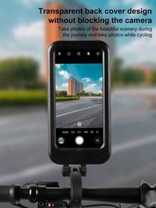 Waterproof Motorcycle Bike Mobile Phone Holder Universal Bicycle GPS 360° Swivel Adjustable Motorcycle Cellphone Holder Compatible With IPhone, Android Phone, Gift For Birthday, Family, Friends For Bicycle And Electric Bicycle Outdoor Motorcycle Accessories, Bike Phone Holder