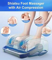 Foot Massager - FSA HSA Eligible Shiatsu Foot Massager With Heat, *Damaged Box* - 1 - View 7