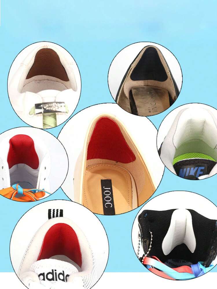 4 slitstarka hälskydd, lämpliga för både män och kvinnor, mjuka hälskydd för vuxna skor, andningsbara och svettabsorberande hälskydd, bekväma och praktiska för att skydda hälen. Isolering, Galentiner, Valp, Karneval, Festdekorationer, Skor, Vår- och sommarval, Brudtärnepresenter, Rum, Sovrumsinredning, Sovrumsinredning, Strand, Resor, För män, För kvinnor, Semester - Multifärgad - Visa 2