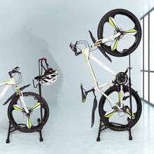 Vertical Bike Stand Bicycle Rack Steel Holder Floor Parking Storage Stand Hooks - Black - View 5