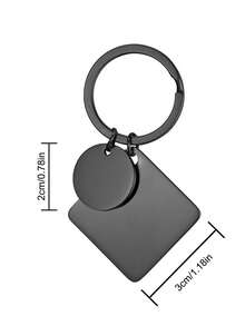 1Pc Personalised Calendar Keychain, Custom Date Keyring Gift, Gift For Boy Friend,Girlfriend,Valentine's Keychain, Special Date Gift, Keyring Gift, Anniversary Gift ﻿ - Multicolor - View 4