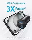 anker 30W USB-C autolader met PowerIQ 3.0 - Snel opladen voor iPhone 16 Pro Max, Samsung S23 Ultra, iPad Pro - Sigarettenaanstekeradapter met hittebestendig ontwerp | Anker-gecertificeerd voor roadtrips en dagelijks gebruik