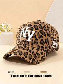 1 pieza Gorra de béisbol desgastada de NY, visera ajustable para exteriores para primavera y otoño, viajes, playa, estilo Y2K para jóvenes