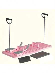 6-In-1 Multi-Function Core Training Fitness Board, Flexible Fitness Board, Abdominal Wheel, Auto-Rebound, Core Exercise, Home Workout Equipment - Multicolor - View 9