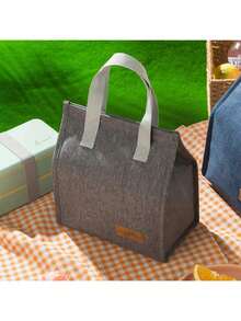 Beilian Insulated Lunch Bag - Water-Resistant, Reusable, And Portable With Thermal Insulation For Hot Or Cold Food - Unisex Design For Work, Party, Travel, Picnic, And Moreback To School School Stuff Bag For School Lunch Bag For Women Cooler Bag Picnic Accessories - Multicolor - View 3