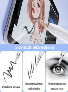 Replacement Pencil Tips Compatible With Apple Pencil 1 2 Pro Gen Universal Soft Nibs Tablet Pen Tip For IPencil IPad Pro Stylus Pen Nib Gifts For Mother, Family, Friends, Birthday, Holiday Pen Accessories