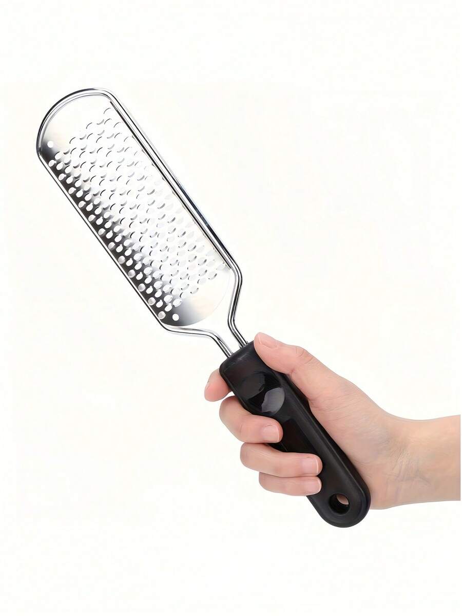 1Pc Professional Stainless Steel Foot Scrubber - Ergonomic Handle ...