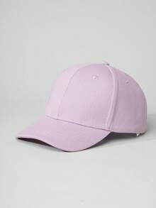 1 pieza Gorra de béisbol plana rígida con hebilla plateada, sombrero casual ajustable para protección solar al aire libre adecuado para primavera/otoño, viajes, playa, estilo unisex Y2K - gorra de béisbol - Ver 24
