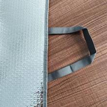 1件装空调室外机隔热垫防水遮阳罩铝箔隔热防晒罩 - 彩色 - 查看 10