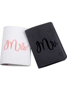 Couple Style Personalised Passport Cover, Embroidered Passport Holder And Luggage Tag Set, 1st Passport Cover, Holiday Gift, Travel Gift