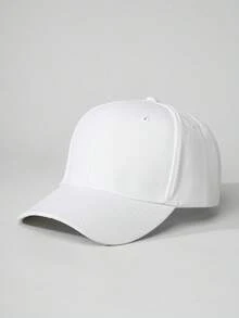 1 pieza Gorra de béisbol plana rígida con hebilla plateada, sombrero casual ajustable para protección solar al aire libre adecuado para primavera/otoño, viajes, playa, estilo unisex Y2K - gorra de béisbol - Ver 28