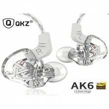 原装 QKZ AK6 铜驱动器 HiFi 有线耳机 竞技运动耳机 重低音立体声耳机 音乐耳塞 3.5 毫米入耳式带麦克风 - 彩色 - 查看 11